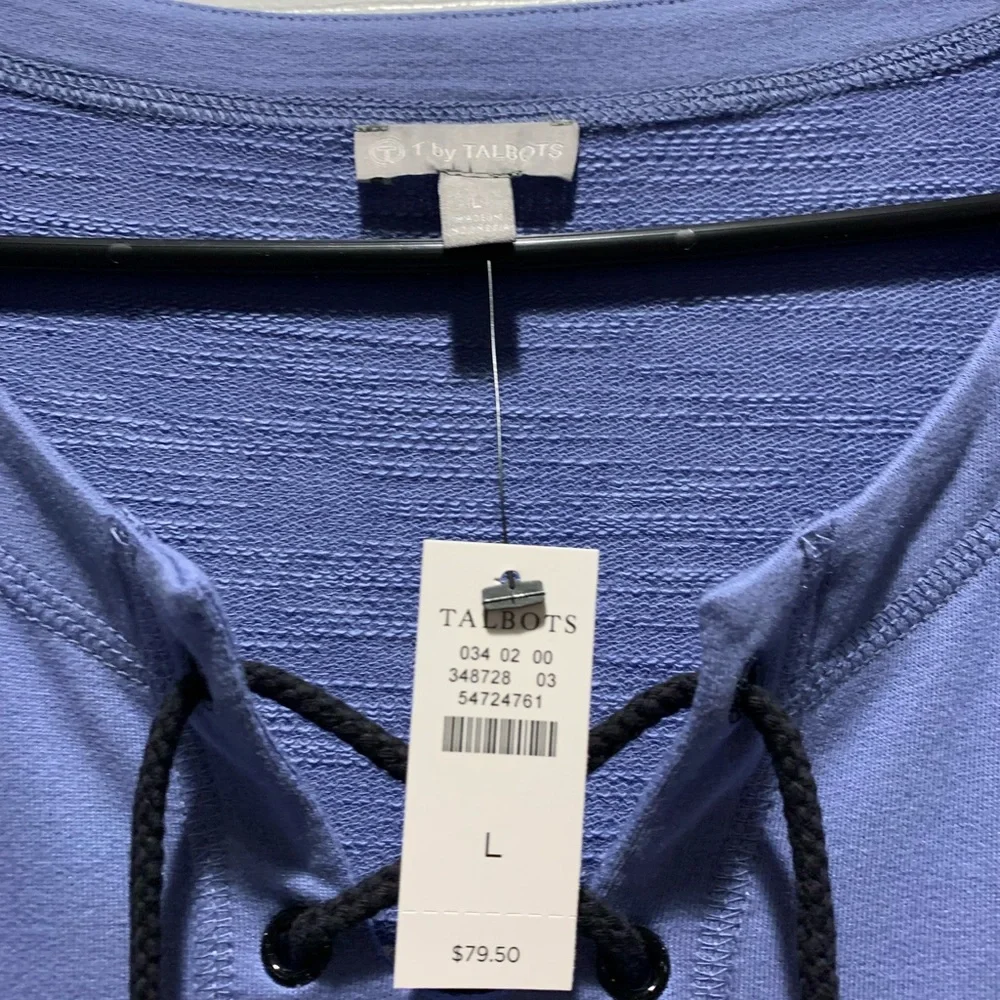 T by Talbots Top, L, NWT - Picture 7 of 11